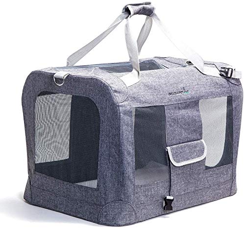 Bolso del Animal Doméstico para Los Perros Y Gatos Mochila De Viaje Que Va De Excursión Tela Impermeable Plegable Acolchado Suave Cara Portadora Viajar con Mascotas