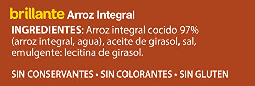 Brillante Arroz Integral  125G X 2 - [Pack De 8] - Total 2 Kg