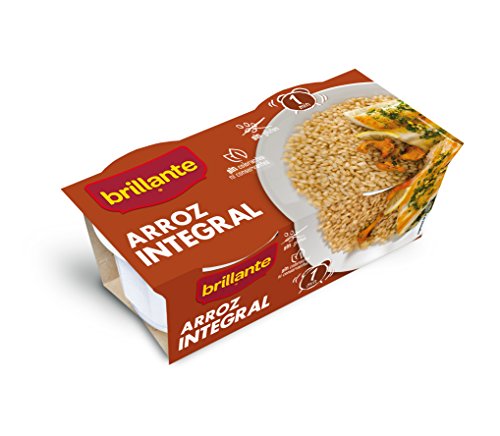 Brillante Arroz Integral  125G X 2 - [Pack De 8] - Total 2 Kg