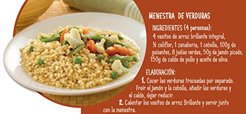 Brillante Arroz Integral  125G X 2 - [Pack De 8] - Total 2 Kg