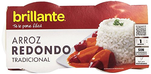 Brillante Arroz Redondo 125G X 2 - [Pack De 8] - Total 2 Kg