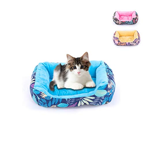 Cama para Mascotas Mascota Lazy Couch Kennel Acolchado de algodón cálido y cómodo Entrada fácil Adecuado para Perros Grandes y medianos de tamaño Mediano