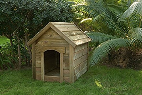 Caseta de Perro Madera Jardin Estándar