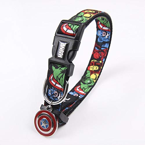 Cerdá Life'S Little Moments Collar Perro Marvel para Perro Mini - Licencia Oficial Disney Marvel, XS, 55 g