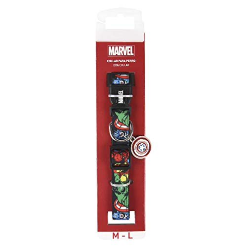 Cerdá Life'S Little Moments Collar Perro Marvel para Perro Mini - Licencia Oficial Disney Marvel, XS, 55 g