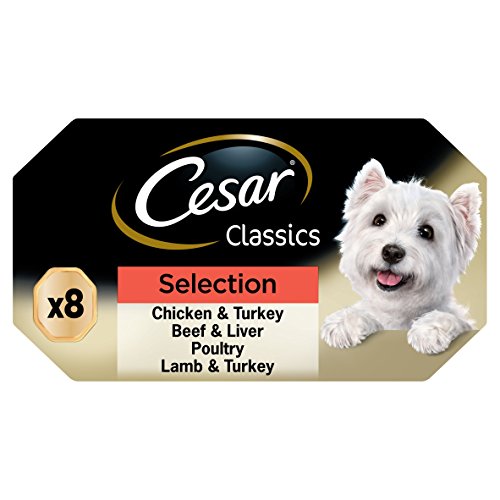 Cesar Classics  - Comida para perros, selección mixta, 8 x 150 g, paquete de 3