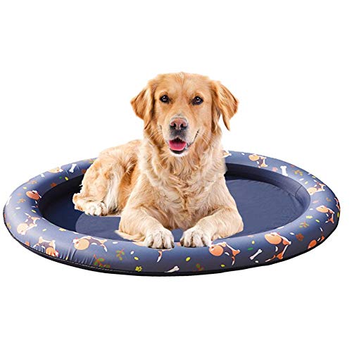 Childlike Colchonetas Y Juguetes Hinchables Pour Perros Anillo De Natación para Mascotas Piscina Flotante para Mascotas Piscina para Perros Hamaca Inflable Flotante Piscina para Perros