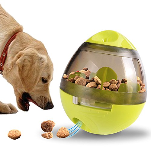 CHUER Alimentador de Comida para Perros, Gatos, Juguetes para Perros, Mascotas, Forrajeador Interactivo Alimentador Aumenta IQ y Mental Estímulo Perro Pelota Juguete