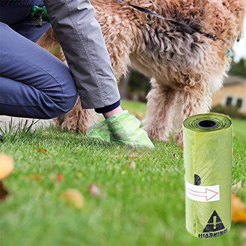 chunnron Bolsas Perro Bolsas Caca Perro Biodegradable Bolsa de Basura respetuosa con el Medio Ambiente Bolsas para Caca Bolsas de Perro para Bolsas de Caca