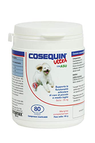 COSEQUIN 00.1415.00 Ultra - Perro pequeño y Mediano (80 CPS, 0,14 kg)