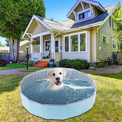 Cosy-TT Piscina Plegable para Mascotas para Perros Piscina Plegable para Mascotas para Perros Piscina para niños Piscina para niños Piscina para el Estanque de Agua y Piscinas Infantiles para niños