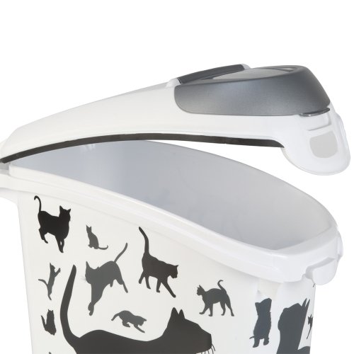 Curver - Envase de Alimentos Secos para Gatos, 23 L.