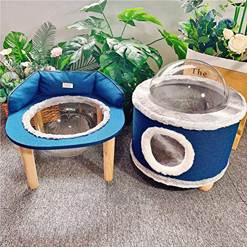 CUTELOVE Cama Gato y Camas para Perros Redonda Suave Sofá de Felpa, Lecho de Cueva de Anidación Adecuado para Gatos y Perros Pequeños y Medianos