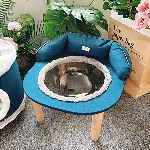 CUTELOVE Cama Gato y Camas para Perros Redonda Suave Sofá de Felpa, Lecho de Cueva de Anidación Adecuado para Gatos y Perros Pequeños y Medianos