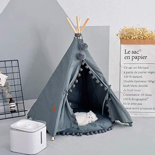 CUTELOVE Cama Gato y Camas para Perros Redonda Suave Sofá de Felpa, Lecho de Cueva de Anidación Adecuado para Gatos y Perros Pequeños y Medianos, Lavable y Impermeable