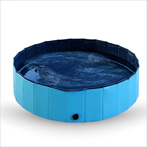 Cutepet Bañera Mascotas Portátil para Animales Piscina Perros Y Gatos Adecuado Interior Exterior Al Aire Libre Natacion Perro Gato Mascota Tina,M