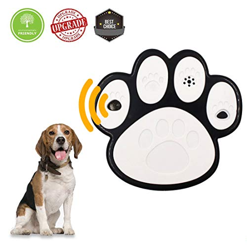 CYWEB Dispositivo Antiladridos Ultrasónico Automático Disuasorio de Corteza para Perro, Dispositivo de Control de ladrido Collar, Seguro y Inofensivo para Perros