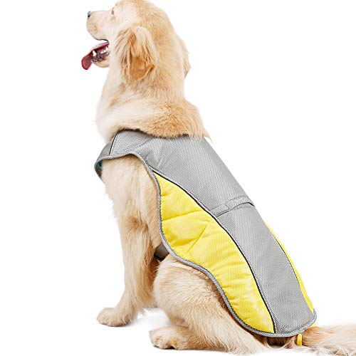 Danigrefinb Chaleco Perro, Chaleco de Verano para Mascotas, Chaleco de enfriamiento para prevención de Golpes de Calor, Chaqueta para Cachorro, Ropa refrigerante para Perro