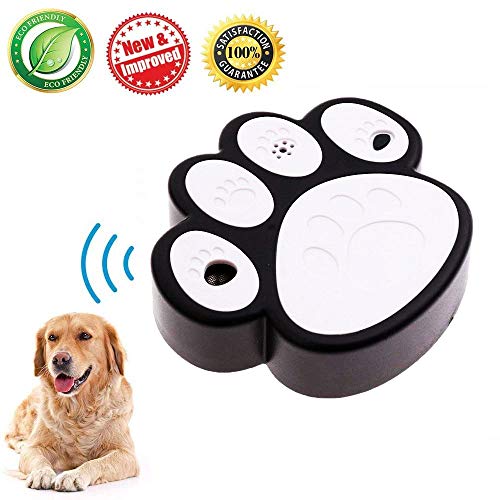 Dispositivo Antiladridos Ultrasónico Automático Disuasorio de Corteza para Perro, Dispositivo de Control de ladrido Collar, 100% Seguro y Inofensivo para Perros