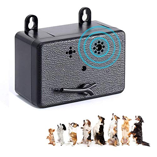 Dispositivo Antiladridos Ultrasónico Automático Disuasorio de Corteza para Perro, Dispositivo de Control de ladrido Collar, 100% Seguro y Inofensivo para Perros