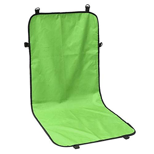 DNCST Funda Perros Coche 1100X490mm Impermeable del Asiento Delantero del Coche Cubierta del Protector de Estera del Animal doméstico for el Perro Manta Gato (Color : Verde, tamaño : Un tamaño)