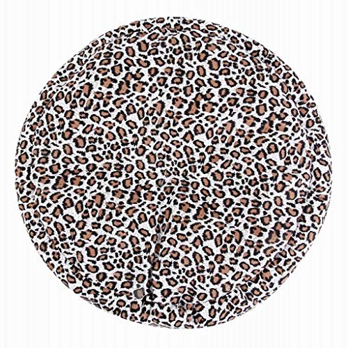 DOGKLDSF Camas Camas para Perros pequeños y medianos Perros cálidos de Invierno Perrera para Cachorros Sofá Cama para Gatos, Leopardo, 40X40X10CM