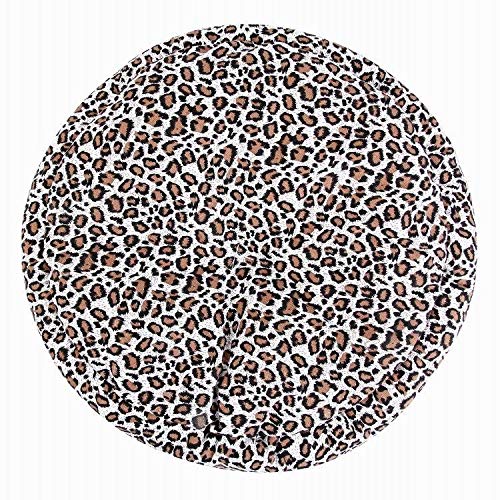 DOGKLDSF Camas Camas para Perros pequeños y medianos Perros cálidos de Invierno Perrera para Cachorros Sofá Cama para Gatos, Leopardo, como en la Imagen, 40X40X10CM