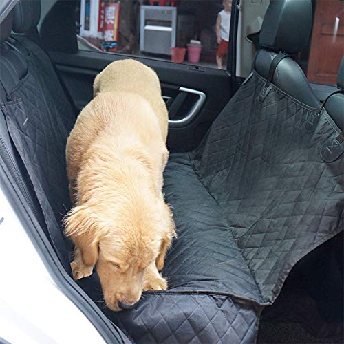 DOGKLDSF Pet Carriers Oxford Fabric Waterproof Rear Back Pet Seat Cover Dog Car Back Seat Carrier Pet Mat Hammock Cushion Protector,G225601,147x137cm