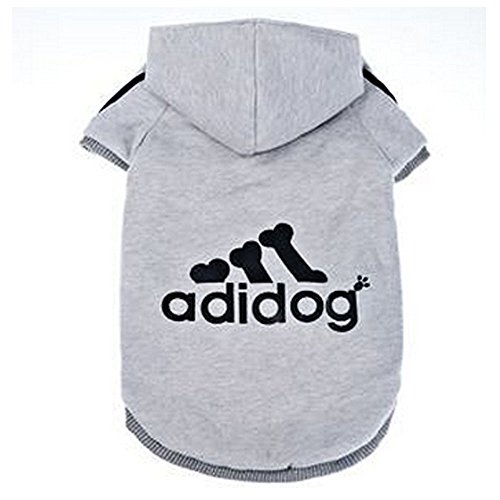 Eastlion Adidog Perros cálido Sudaderas Abrigo Ropa Jersey Mascotas Cachorros – Camiseta