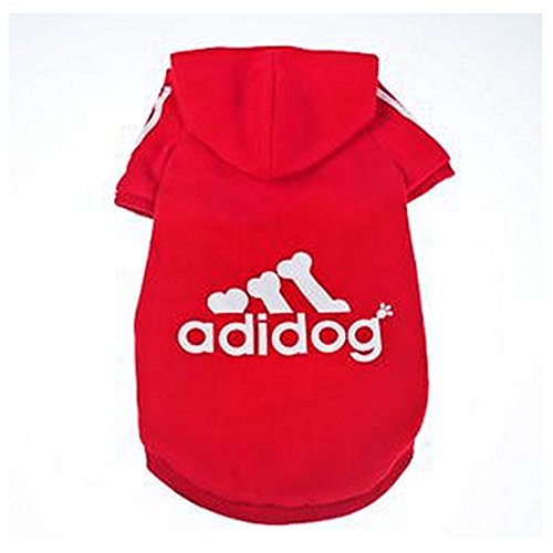 Eastlion Adidog Perros cálido Sudaderas Abrigo Ropa Jersey Mascotas Cachorros – Camiseta