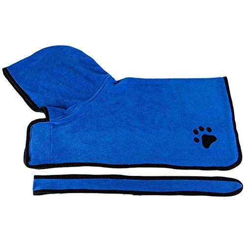 EEM Lujosa Almohada Suave para Mascotas Toalla, 100% Manta para duchas de Microfibra Toalla para baño Toalla Seca para Mascotas, Toalla Absorbente de Agua para Perros y Gatos