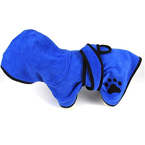 EEM Lujosa Almohada Suave para Mascotas Toalla, 100% Manta para duchas de Microfibra Toalla para baño Toalla Seca para Mascotas, Toalla Absorbente de Agua para Perros y Gatos