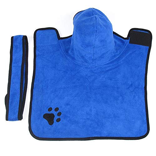 EEM Lujosa Almohada Suave para Mascotas Toalla, 100% Manta para duchas de Microfibra Toalla para baño Toalla Seca para Mascotas, Toalla Absorbente de Agua para Perros y Gatos