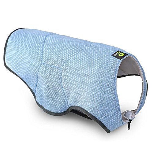 EQDOG 361-223 Chaleco Refrescante Cool Dog Azul, XS