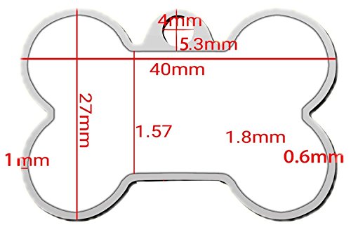 Etiqueta para Perro, diseño de Caballos Blancos, con Forma de Hueso de Gato y Cachorro, aleación de Zinc, Colgante de Identidad Personalizable