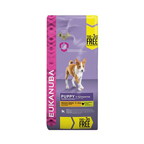 EUKANUBA Euk Puppy Junior Razas Medianas Bob 18Kg 18000 g