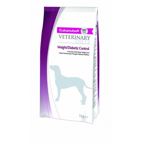 EUKANUBA Weight/Diabetic Control - Pienso para Perros, 1 kg