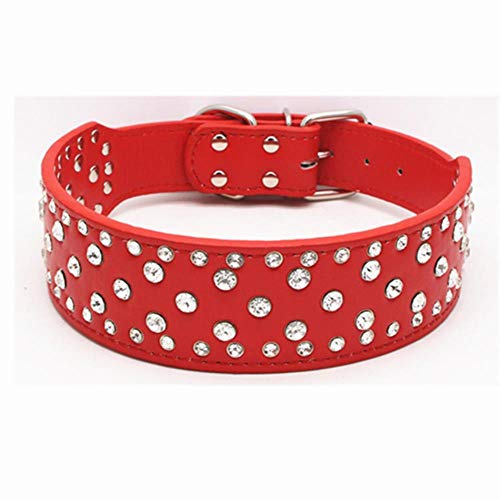 fafagogo2216gogo Collar De Perro Collar Para Perros Grandes Accesorios De Diamantes De Imitación Collar De Productos Para Mascotas Personalizado Para Collares Para Perros Grandes Collar Labrador Galgo