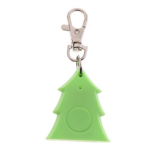 Fenteer Forma De árbol De Navidad, Localizador De Bluetooth Buscador Inteligente Buscador De Perros Anti-Perdidos para Perros, Perros Y Gatos, Alarma Remota, - Verde