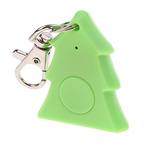 Fenteer Forma De árbol De Navidad, Localizador De Bluetooth Buscador Inteligente Buscador De Perros Anti-Perdidos para Perros, Perros Y Gatos, Alarma Remota, - Verde