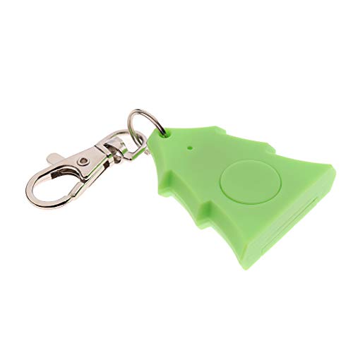 Fenteer Forma De árbol De Navidad, Localizador De Bluetooth Buscador Inteligente Buscador De Perros Anti-Perdidos para Perros, Perros Y Gatos, Alarma Remota, - Verde