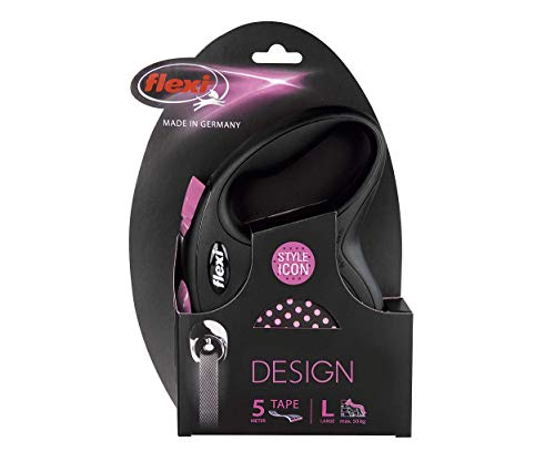 FLEXI CL32T5.251.SP Design L Tape 5 m, Negro/Pink, L