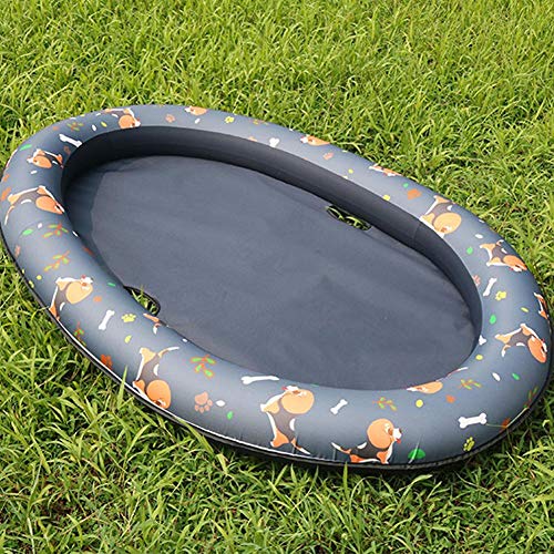 Foyar Dog – Piscina hinchable para perros, piscina, flotador, ovalado