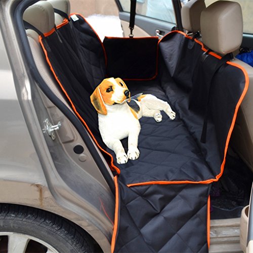 Fragralley Cubierta Asiento Coche Perro, Funda Profesional de Asiento para Mascotas, Manta Animal Coche Impermeable Antideslizante de Coche para automóvil, camión y SUV