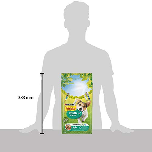 Friskies vitafit Light Mini Menu pienso para el perro, 6 x 1.5 kg