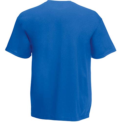 Fruit of the Loom - Camiseta - para hombre Azul azul small