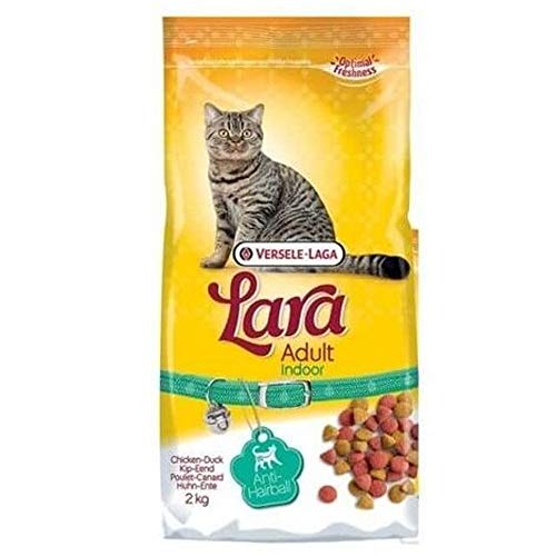 Global Pienso para Gatos 2 kgs | Comida para Gatos Lara con Pato y Pollo | Alimento seco para Gatos Anti Bolas de Pelo