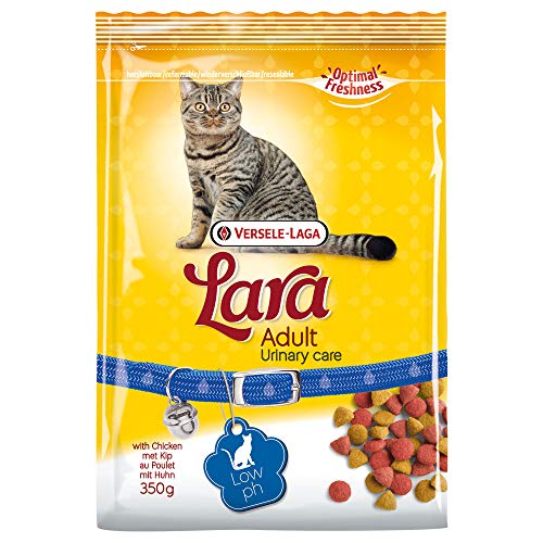 Global Pienso para Gatos 350 grs | Comida para Gatos Lara con Pollo | Alimento seco para Gatos para Cuidado del tracto urinario