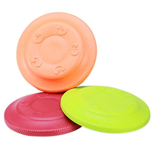 GOUSHENG Frisbees Perros Juguetes Disco De Deporte, 80% Más Liviano Que Los Discos De Vuelo Estándar, Para Discos De Juego Para Deportes Al Aire Libre En El Patio Trasero De La Playa, Los Colores Pued