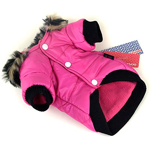 Handfly Chaqueta para Perro Impermeable Perro cálido Abrigo de Invierno Chihuahua Abrigo Ropa de Invierno Impermeable Abrigo de Perro